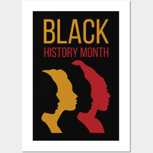 Black history month Posters and Art